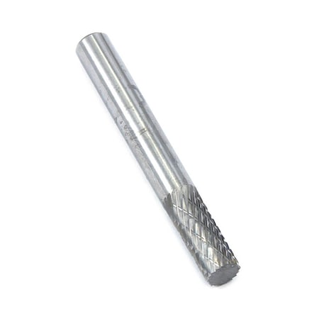 Forney Tungsten Carbide Burr, 1/4 in Cylindrical SA-1 60120